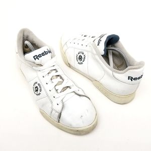 Reebok Men's Classic White Leather Sneakers 10